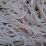 遊里庵 - 牡丹もりそば￥850の牡丹種100％十割蕎麦（H24.10.31撮影）