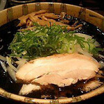 Hokkaidouramendemmaru - 黒味噌らーめん（650円）＋大盛（無料）