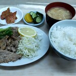 いさわ - 日替り定食（しょうが焼き）