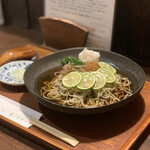 蕎麦切り 春のすけ - 冷かけ　梅すだちおろし