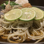 蕎麦切り 春のすけ - 冷かけ　梅すだちおろし