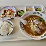 ラーメン　○天 - 料理写真:らーめんセット ¥680-