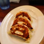 麺の風 祥気 - 手作りジャンボ餃子(3ケ)@330