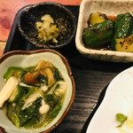 Muchaku - 小鉢の２品