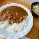 Kare Ando Hambagu Yamato - カレー　※具材は肉、ジャガイモ、ニンジン