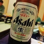ホテル四季彩 - まずはビールで乾杯！