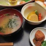 ホテル四季彩 - 青さの味噌汁