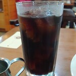 はやみ珈琲店 - アイスコーヒーのアップ