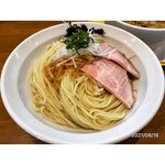 Menya Maromi - 鶏清湯つけ麺(大盛り)￥830