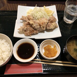 いくら丼 旨い魚と肴 北の幸 釧路港 - ザンギ定食