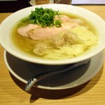 中華そば 龍の製麺所 - ワンタン鶏中華そば・味玉