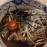 太門 - つけだれ。思った以上に、濃い目の味付け。