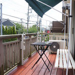 埜庵 - 2かいのベランダだよ。