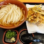 かき揚げ天ひやかけ大940円　※大は120円増し
