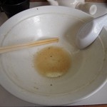 盛 - 雪菜湯麺（完食）