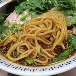 スパイス・ラー麺 卍力 - スパイス パクチー ラー麺1030円(税込)
      
