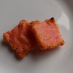 赤坂柿山 - 料理写真:海老かきもち　