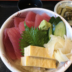 Juuichi Ya Honten - セットの鉄火丼