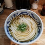 うどん嵐 - 冷やかけ￥400　サテライトアングル