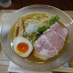 Menya Haruka - 冷やし鯖醤油麺(1,100円)