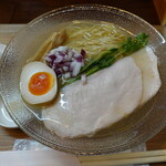 Menya Haruka - 冷やし淡麗塩麺(1,100円)