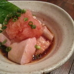 アキバの酒場 - 秋鮭の白子ポン酢タマランﾟ+.(◕ฺ ω◕ฺ )ﾟ+.