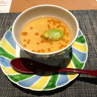 日本料理 からまつ - 茶碗蒸し