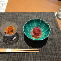 日本料理 からまつ - 先付け
                    