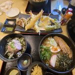 蕎麦 天ぷら 結庵 - 2021年8月。