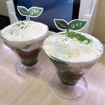 スシロー - 料理写真:宇治抹茶ティラミスパフェ　300円(税抜)