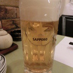 かつ味 - 生ビール550円