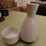 かつ味 - 純米天然水仕込みお燗480円