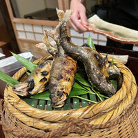うかい鳥山 - 鮎の塩焼き