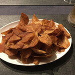 osteria Nori - 揚げたてポテトチップス