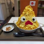 麺とかき氷　ドギャン - カルシファー　おかきは口直し♪