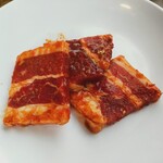 すたみな太郎PREMIUM BUFFET - 厚切り辛味噌カルビ