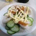 笹屋 - きゅうりとちくわのマヨネーズ合え（１００円）