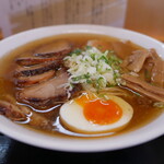 にぼしラーメン かのうや - 煮干しラーメン＋チャーシュー増し