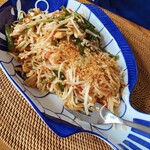 パッタイ（盛付けた図）