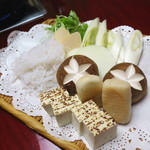 Okahan - 野菜、しらたき、豆富達