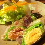 かじしか - レタス明太チーズ巻き♪