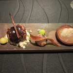 龍吟 - 秋刀魚、秋茄子、栗、銀杏を散りばめて