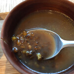 ガテモタブン - 深いスパイスの香りが美味しい豆スープ