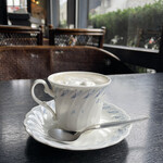 茶居珈 - 優し気なコーヒーカップ。