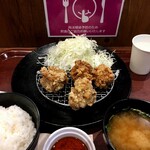 ガブリング グリル - 唐揚げ合盛定食