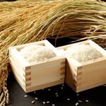 The rice is carefully selected Yasuzuka terraced rice Koshihikari