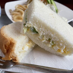 喫茶 アトリエ - サンドウィッチ。