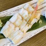 Nigiri Uosa - 穴子の白焼き。ふっくら