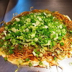 八昌 - そば玉・イカ天・ネギトッピング