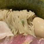 Tori Soba Tsukemen Sawa - 麺はまず塩を使って楽しむ^ ^